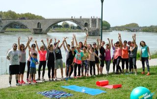 coaching sportif gratuit à la Barthelasse à Avignon